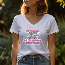 Mein Besen brach lustiger Hexenzitat | Halloween H T-Shirt