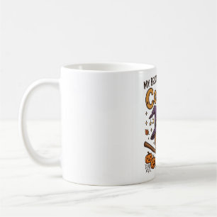 Mein Besen läuft mit Kaffee Hexen-Shirt Kaffeetasse