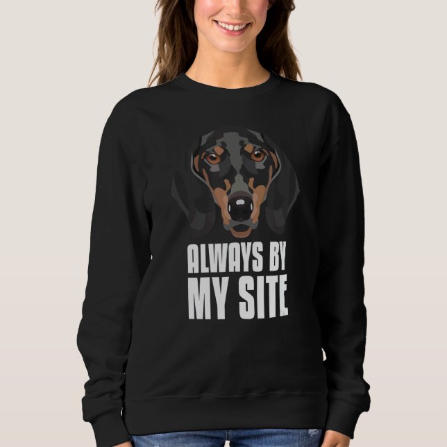Mein bester Buddy, Dackel Sweatshirt (Vorderseite)