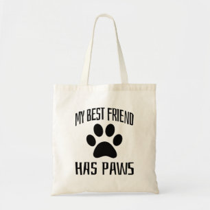 Mein bester Freund hat Pfoten - Hundefreunde Tragetasche