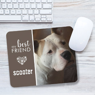 Mein bester Freund Haustier Foto Personalisiert Mousepad