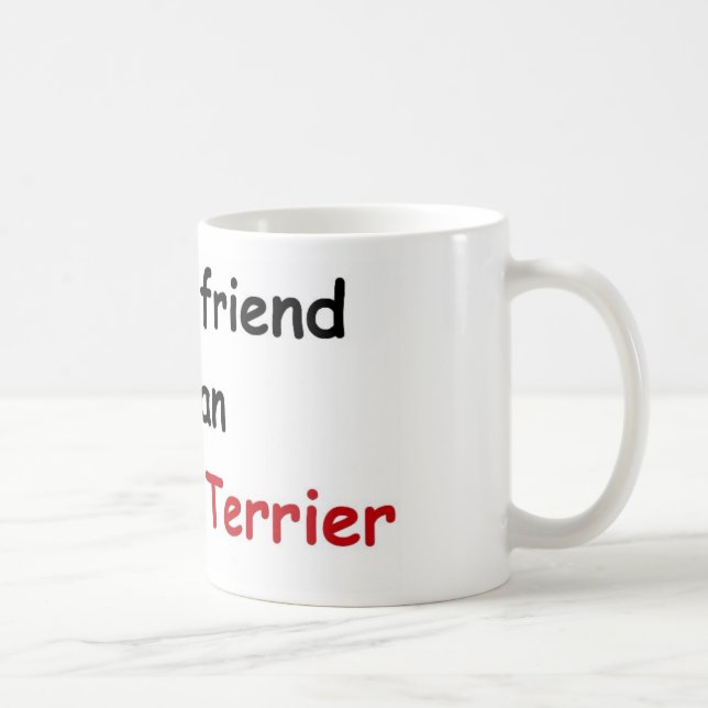 Mein bester Freund ist Airedale Terrier Kaffeetasse (Rechts)