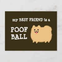 Mein bester Freund ist ein Poof Ball - Funny Pom C