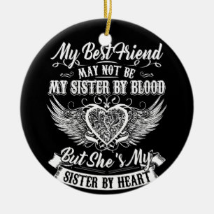 Mein bester Freund ist vielleicht nicht meine Schw Keramik Ornament