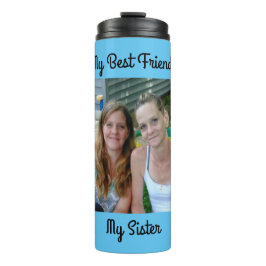 Mein bester Freund, meine Schwester, Personalisier Thermosbecher