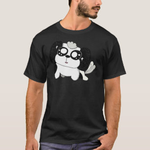 Mein bester Freund verbeugte den Shihtzu-Aktiv T-Shirt
