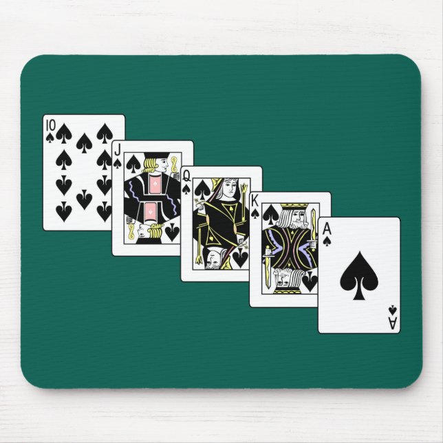 Mein bester Poker Handmäuse Mat Mousepad (Vorne)
