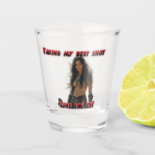 Mein bester Schuss (Schnapsglas) Schnapsglas