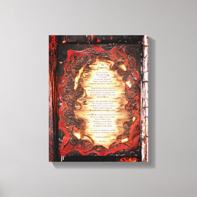 Mein Bester Sohn Leinwanddruck (Vorderseite)