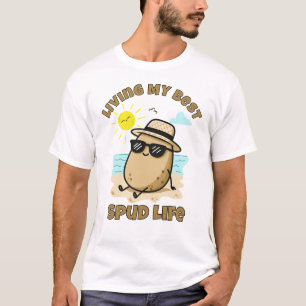 Mein bestes Kartoffel-Leben leben T-Shirt