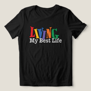 Mein bestes Leben leben Tri-Blend Shirt