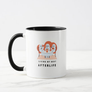 mein bestes Leben nach dem Leben - Kaffee Tasse