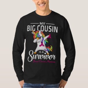 Mein BIG-COUSIN ist ein überlebendes Brustkrebserl T-Shirt