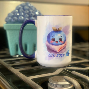 Mein Blaubeerenfleck bekommt ein neues Enkelkind T Tasse