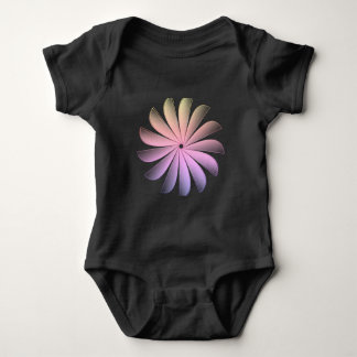 mein Blumen-Baby-Body Baby Strampler