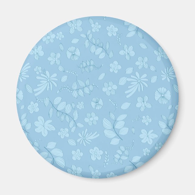 Mein Blumendesign 7 Magnet (Vorne)