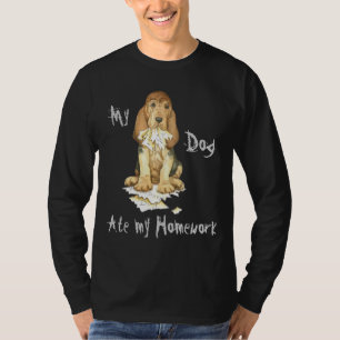 Mein Bluthund aß meine Hausaufgaben T-Shirt