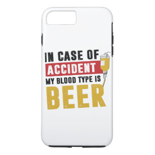 Mein Bluttyp ist Bier Case-Mate iPhone Hülle