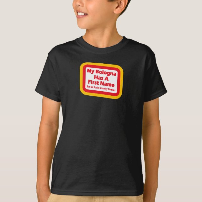 Mein Bologna hat einen Vornamen T-Shirt (Vorderseite)