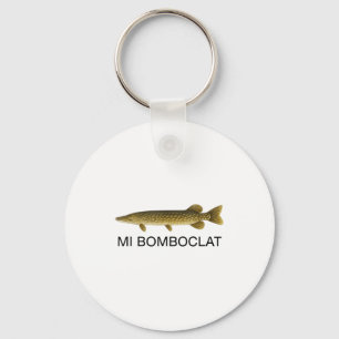 Mein Bomboclat Lustiger Fisch Jamaikanischer Slang Schlüsselanhänger