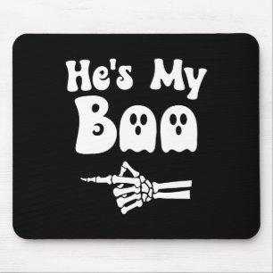 Mein Boo Matching Halloween Pajama Paare hat mein Mousepad