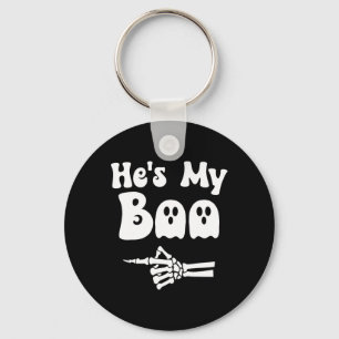 Mein Boo Matching Halloween Pajama Paare hat mein Schlüsselanhänger