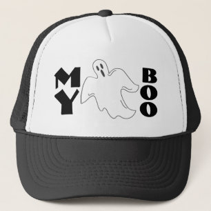 Mein Boo Spooky Ghost Funny Halloween Boyfriend Truckerkappe