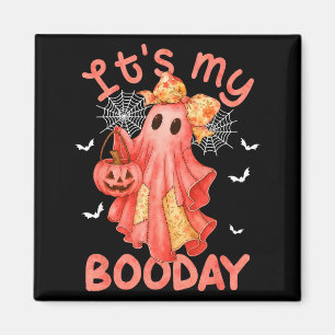 Mein Boo-Tag Halloween Rosa Jeans Geburtstag Gespe Magnet