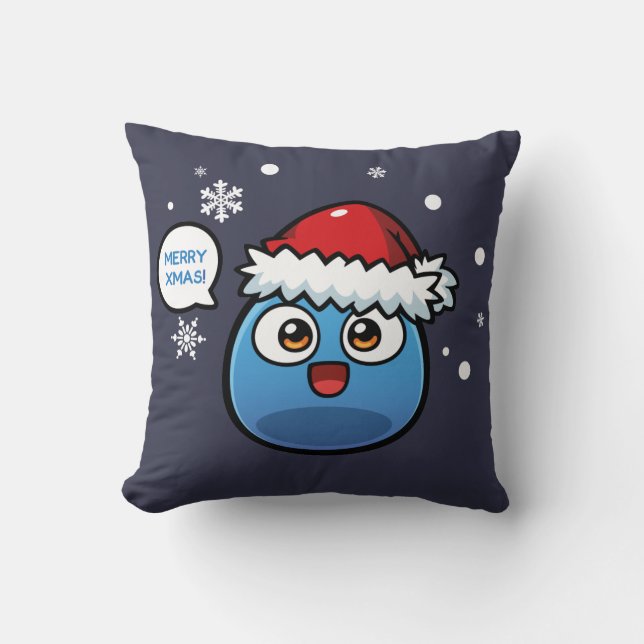 Mein Boo-Weihnachtskissen Kissen (Vorderseite)