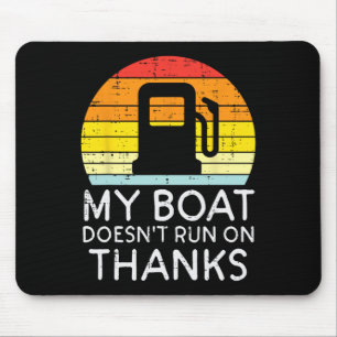 Mein Boot läuft nicht auf dem schönen Gasdrossenbo Mousepad