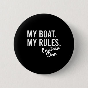 Mein Boot, meine Regeln, Kapitän Dan, personalisie Button