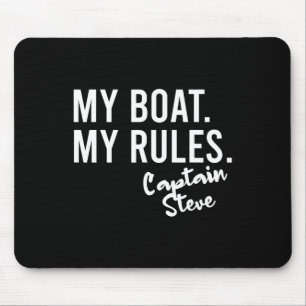 Mein Boot, meine Regeln, Kapitän Steve, personalis Mousepad