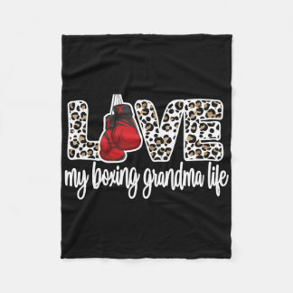 Mein Boxen Oma Life Best Boxen Großmutter Fleecedecke