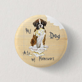 Mein Boxer Ate Meine Hausaufgaben Button