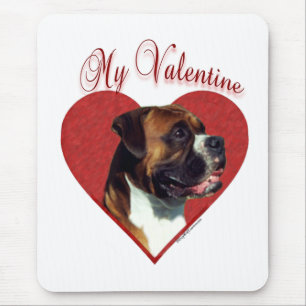 Mein Boxer Valentine Mousepad