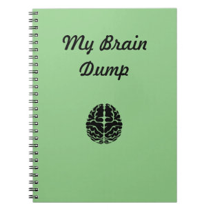 Mein Brain Dump-Notebook Notizblock