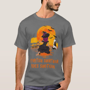 Mein britischer Kurzstreckenfahrer Shot Cat and He T-Shirt
