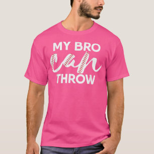 Mein Bro kann den Baseball-Spiel-Funn der Schwulen T-Shirt