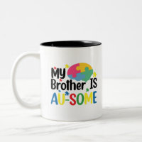 Mein Bruder ist Au-some Autismus Awareness Sibling