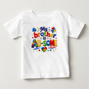 Mein Bruder ist AU-SOME Kleinkind T-Shirt
