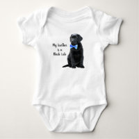 Mein Bruder ist Black Lab - Black Labrador Retriev