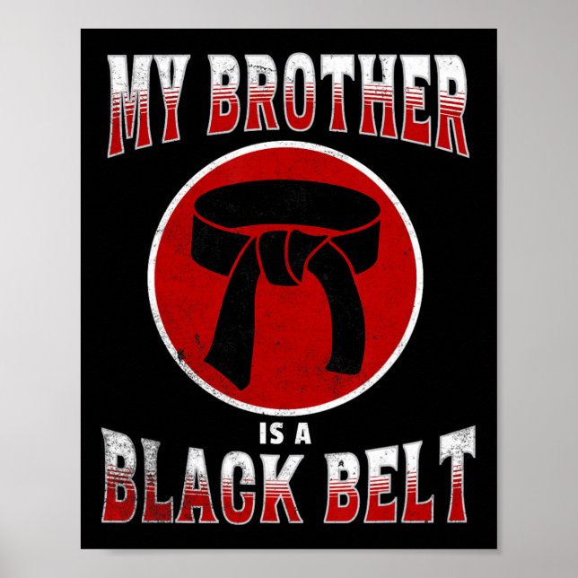Mein Bruder ist ein Karate der Kampfkünste aus dem Poster (Vorne)