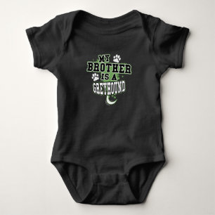 Mein Bruder ist ein Windhund-Funny Baby Strampler