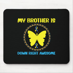 Mein Bruder ist gerade Phantastisch-unten-Syndrom Mousepad