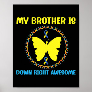 Mein Bruder ist gerade Phantastisch-unten-Syndrom  Poster