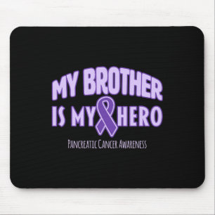 Mein Bruder ist mein Held - Bauchspeicheldrüsenkre Mousepad