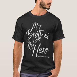 Mein Bruder ist mein Helden, der Kinderkrebs Awa u T-Shirt