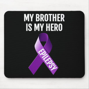 MEIN BRUDER IST MEIN HERO EPILEPSY-BEWUSSTSEIN FÜR MOUSEPAD