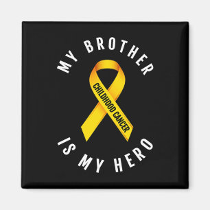 MEIN BRUDER IST MEIN HERO KINDHOOD KREBS BEWUSST. MAGNET