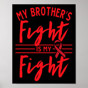 Mein Bruder kämpft gegen den Blutkrebs Awaren Poster